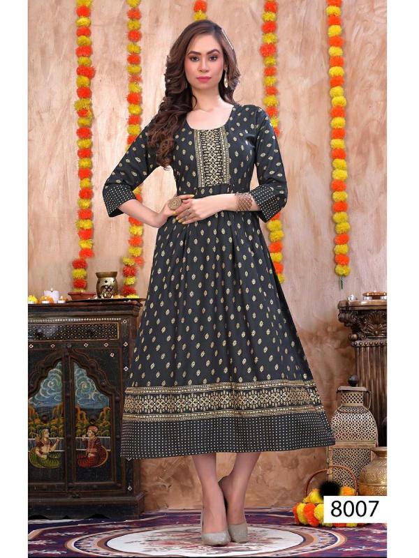 Golden Fanna Vol 1 Rayon Designer Exclusive Kurti Collection